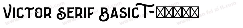 Victor Serif Basic T字体转换